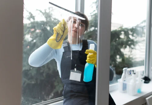 Nettoyage de vitres intérieures et extérieures à Saint-Pierre-la-Bruyère